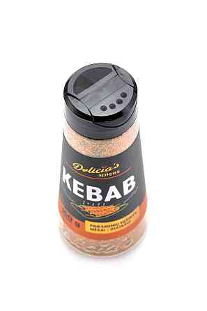 Смесь специй Delicia's Spices Keybab для кебба 160 г 241676 Код: 013256 Ровно