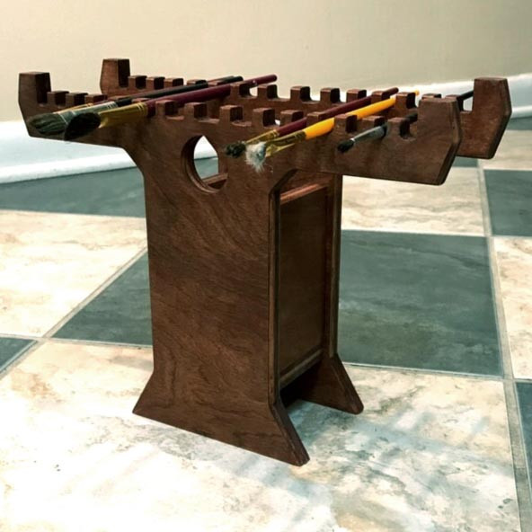 Органайзер для пензлів "Елалія" капучино Миколаїв - фото 1