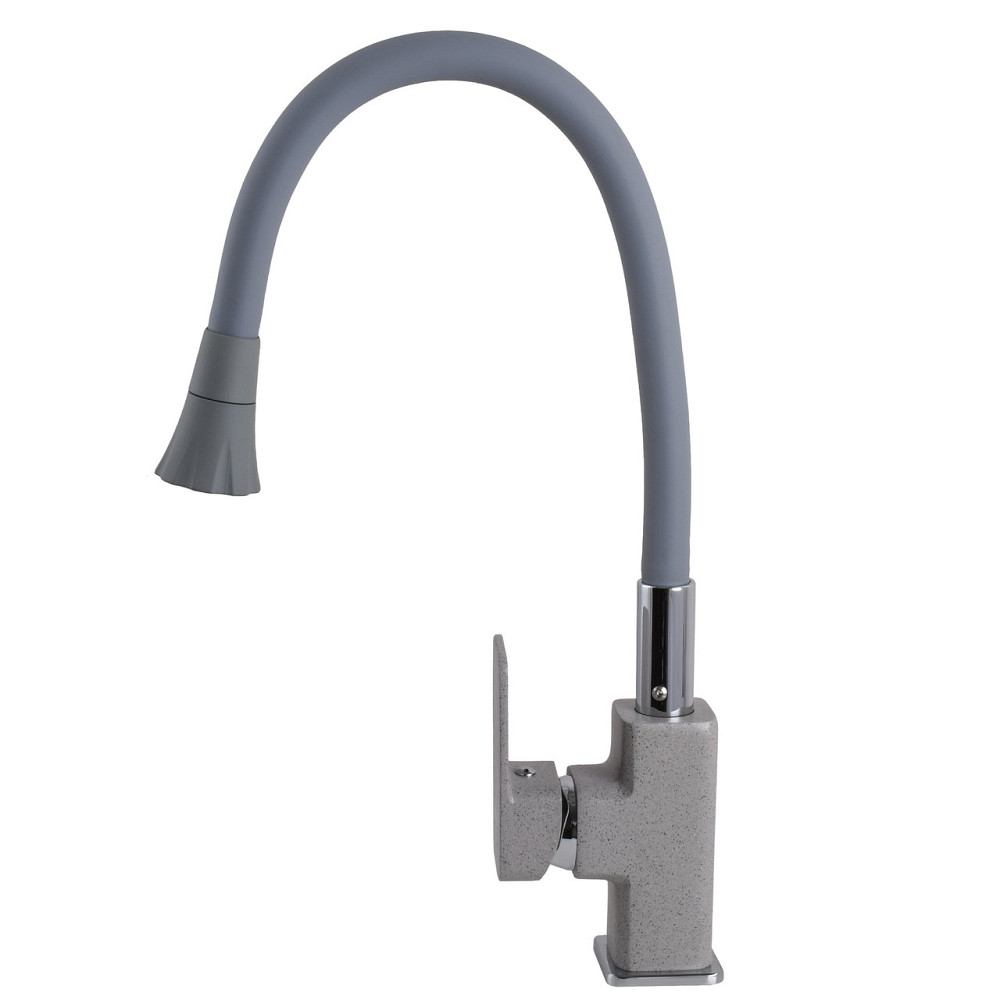 Смеситель для кухни Globus Lux Milano GLM-0203LA-2-G03-ARENA (000028450) Киев - изображение 3