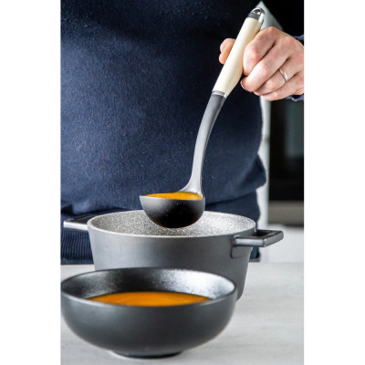 Ополоник KitchenAid Coreline, 32,8 см, кремовий (KAG006OHACE) Вінниця - фото 7