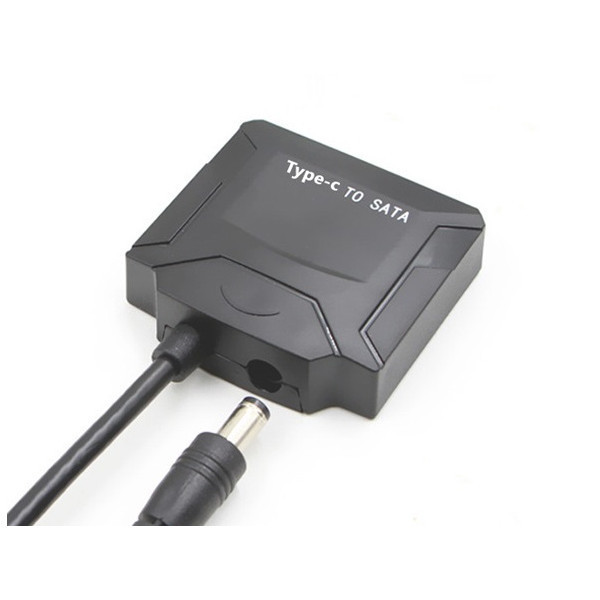 Перехідник USB3.1 Type-C --> SATA III (F) 2.5"/3.5" 7+15pin з БЖ (S0747) Київ - фото 2