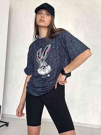 Жіночий костюм з велосипедками рубчик Bunny Київ