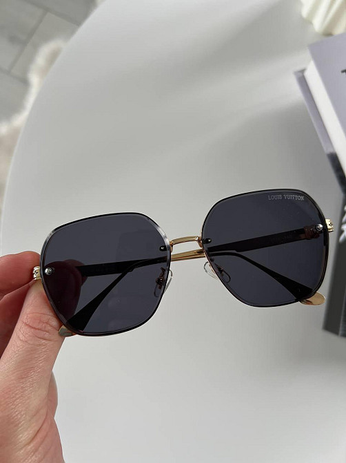 Женские очки Louis Vuitton 🔥 с металлической оправой MasterSem Киев - изображение 2