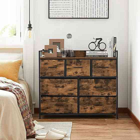 Комод Leobert Brille із текстильними ящиками в стилі Loft Київ