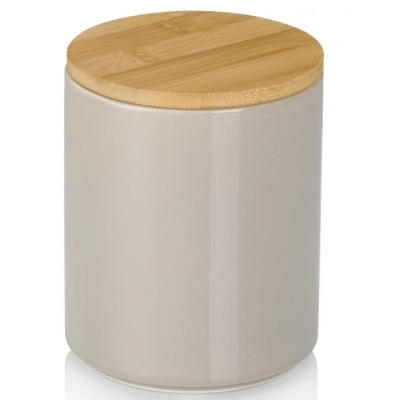 Емкость для сыпучих продуктов Kela Cady 1,2 л Light Grey (15277) Винница - изображение 1