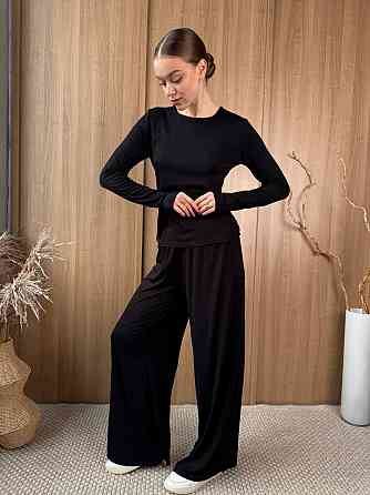 Женский базовый повседневный костюм из легкой вискозы Одесса