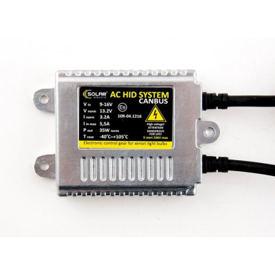 Автолампа SOLAR Slim Canbus Premium Ballast 35W, 9-16В (1570) Винница - изображение 1