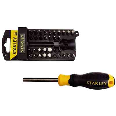 Набір викруток Stanley Multibit багатофункціональна з 34 насадками. (STHT0-70885) Вінниця
