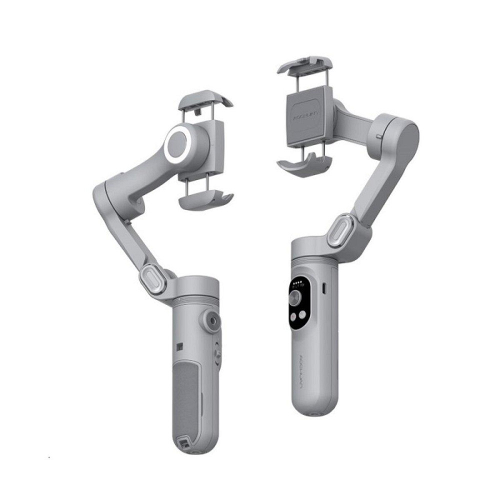 Триосьовий стабілізатор AOCHUAN Professional Gimbal Stabilizer for Smartphone SMART X Сірий AOCHUAN-SMARTX-G Одеса - фото 4