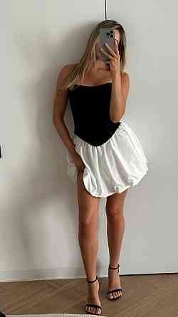 Стильный женский комплект корсет+юбка из плотной костюмной ткани Одесса