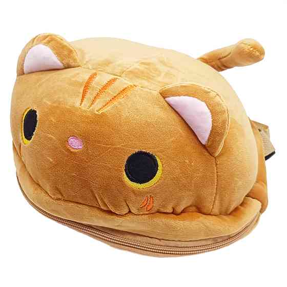 Рюкзак дитячий "Big CAT" FG231104050P, застібка-блискавка, 1 відділення, вушка Коричневий Вінниця