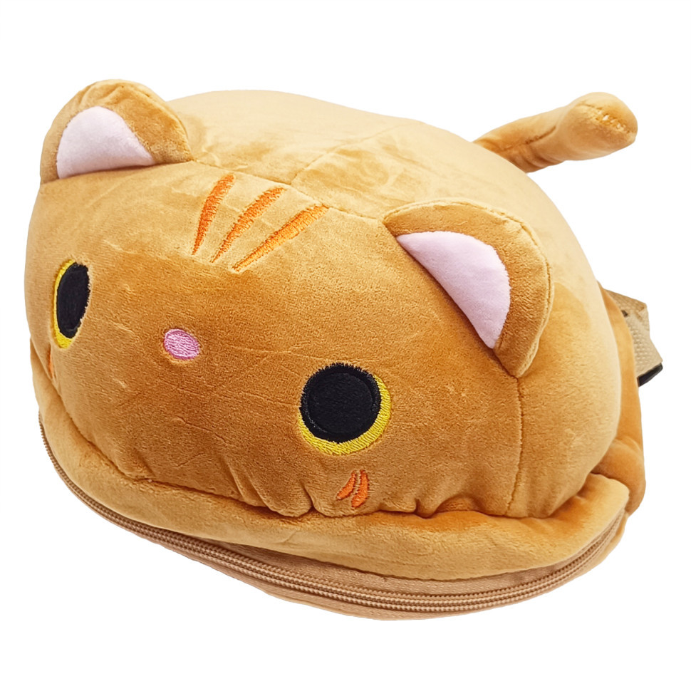 Рюкзак дитячий "Big CAT" FG231104050P, застібка-блискавка, 1 відділення, вушка Коричневий Вінниця - фото 1