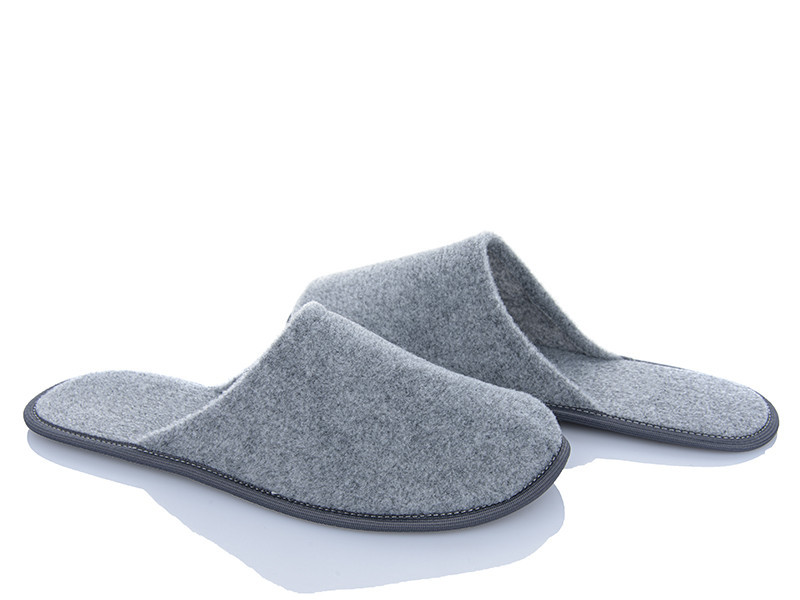 Капці жіночі закриті повсть однотонні сірі Одеса - фото 1