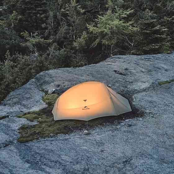 Палатка сверхлегкая одноместная Naturehike Cloud Up Base 1 Tent Pro CNK2350WS020, песочная Киев
