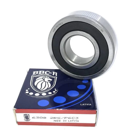 Підшипник кульковий радіальний 6308 2RS P6 C3 BBC-R Житомир - фото 1