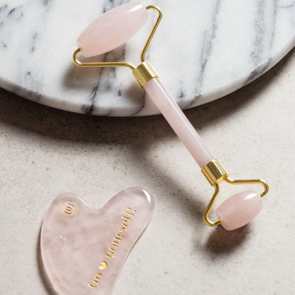 Набір масажерів гуаша Womanizer Gua Sha Set, ролер та скребок Sex Aura Київ - фото 4