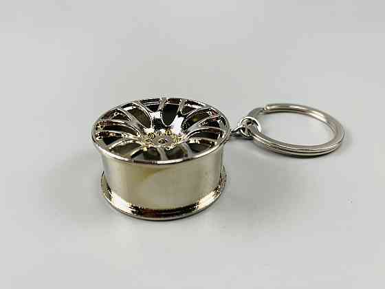 Автомобільний брелок диск-колеса, брелок на ключі для водія, брелок металевий на автомобільні ключі Мукачево