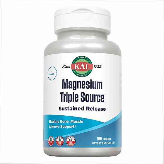 Magnesium Sustained Release Triple Source 500mg - 100 tabs Луцьк