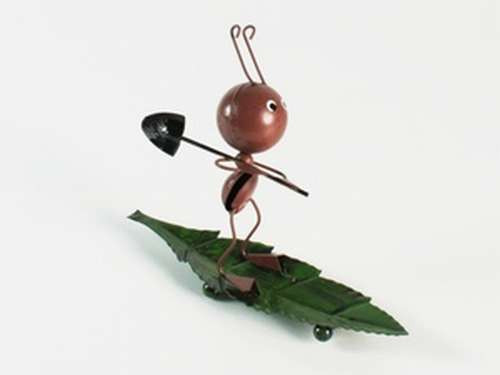 Фигурка из металла Муравей дачник с лопатой Киев - изображение 1