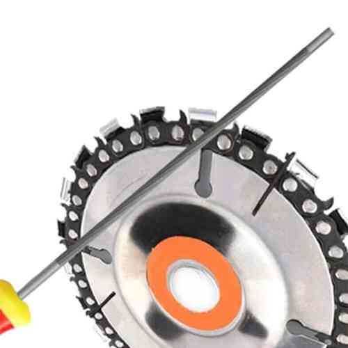 Круглий напилок 4,8 мм для заточування ланцюгових пил з тримачем Київ