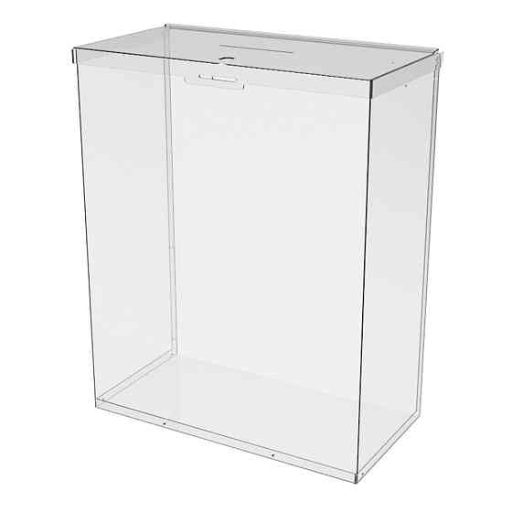 Ящик EKOSTAR с замком для пожертвований и сбора денег 400x205x500. Объем 41 литр Киев