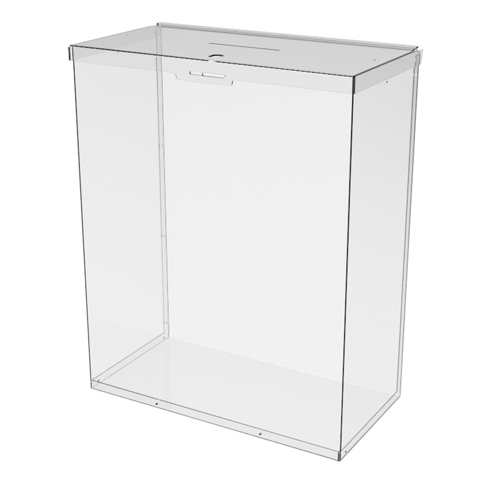 Ящик EKOSTAR с замком для пожертвований и сбора денег 400x205x500. Объем 41 литр Киев - изображение 1