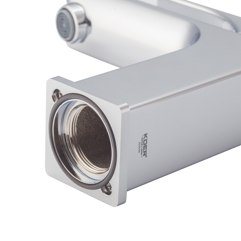 Змішувач для умивальника Koer KB-10010-01 (Колір хром) (KR3478) Київ - фото 6