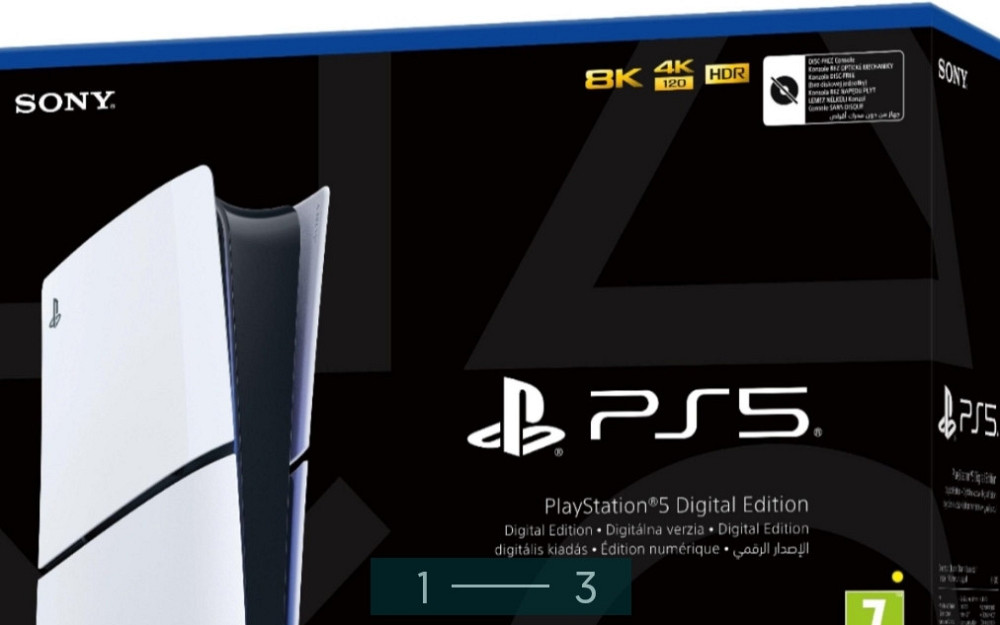 Приставка SONY PlayStation 5 Slim Digital Edition ( CFI - 2016 ) Киев - изображение 3