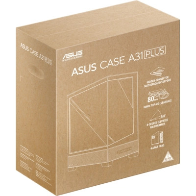 Корпус ASUS A31 Plus White Tempered Glass (90DC00R3-B19000) Винница - изображение 7