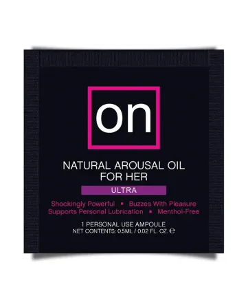 Пробник збудливого масла Sensuva - ON Arousal Oil for Her Ultra (0,5 мл) Львов