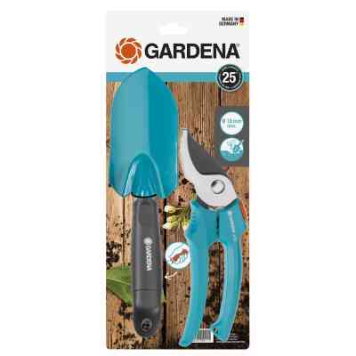 Набор инструментов Gardena садовых Classic (секатор 18 мм + совок 8 см) (12201-20.000.00) Винница