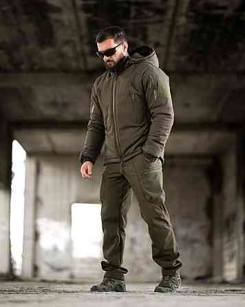 Зимний тактический костюм PANCER олива ТР6496 Одесса