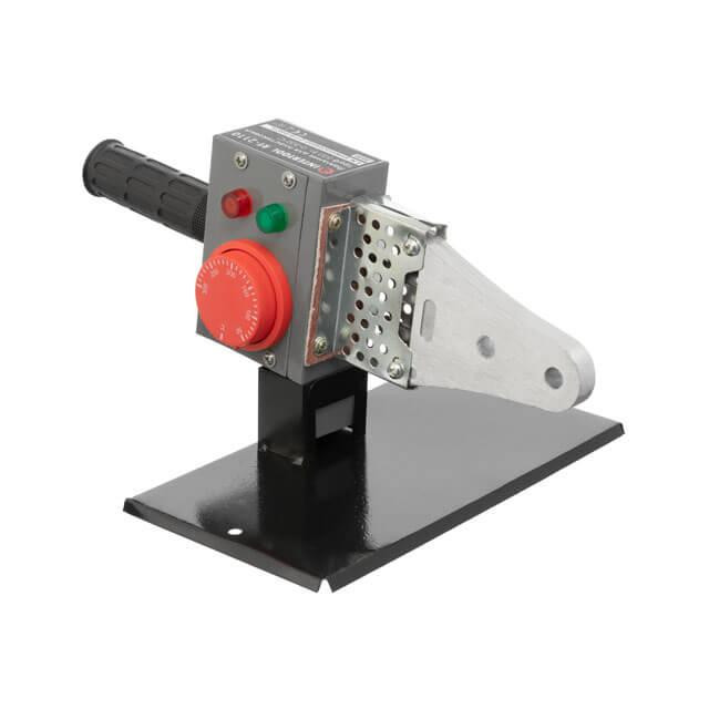 Паяльник для пластикових труб, 0,85 кВт, 0-300°C, насадки 20, 25, 32 мм, металевий кейс INTERTOOL RT-2110 Киев - изображение 1