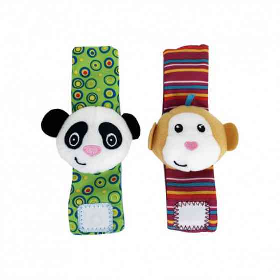 Дитячий набір: шкарпетки та браслетики "Мавпа та панда" MGZ-1208 Вінниця
