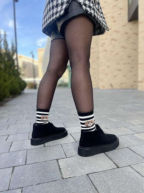 Без бренда Черевики жіночі GREMMY 207 чорні (зима, замша натуральна) (5309) 39 Коломия - фото 4