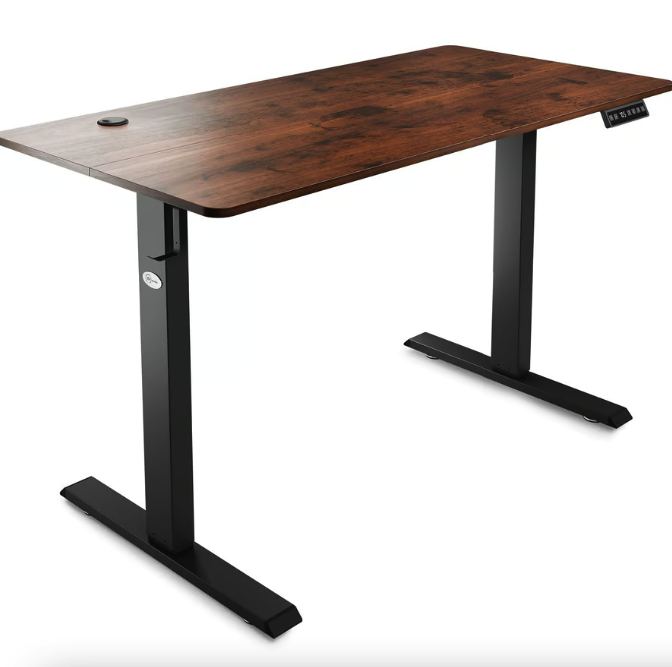 Компьютерный стол Amone с электрической регулируемой высотой коричневый Игровой для компьютера Стол для работы Киев - изображение 7