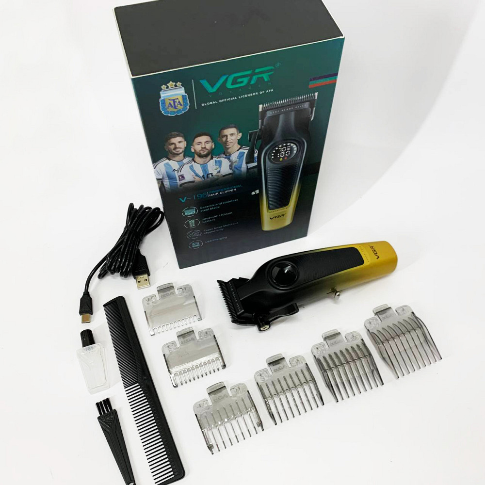 Багатофункціональний тример для стрижки волосся і тіла, Електрична машинка для стрижки потужна LM-26 Львів - фото 4