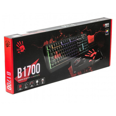 Комплект A4Tech Bloody B1700 USB Black (4711421980401) Вінниця - фото 7