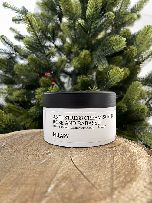 Кремовый скраб-антистресс Роза и бабассу Hillary Anti-stress cream-scrub Rose and Babassu, 200 г Киев - изображение 6