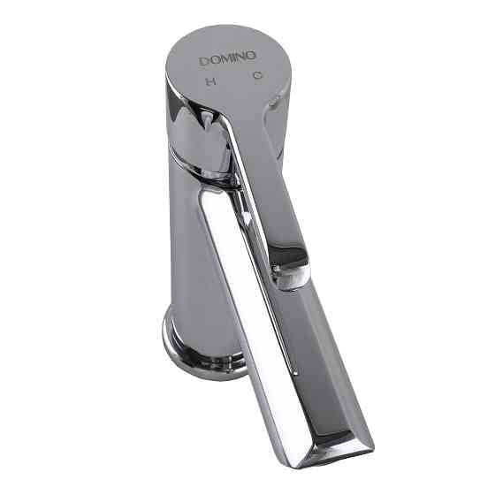 Змішувач для умивальника DOMINO PRESTIGE DPS-222  з гігієничною лійкою, шланг 200 см, на гайці Тернопіль