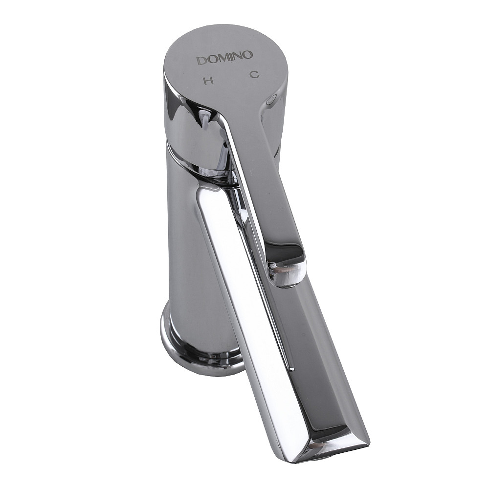 Змішувач для умивальника DOMINO PRESTIGE DPS-222  з гігієничною лійкою, шланг 200 см, на гайці Тернопіль - фото 5