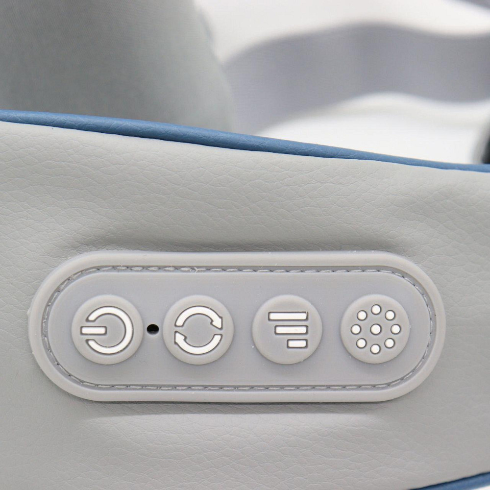 Электрический массажер с подогревом для шеи, спины / Массажер с роликами для спины / Вибромассажер для тела Киев - изображение 5