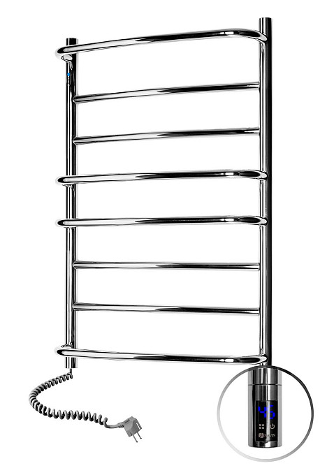 Рушникосушарка електрична NAVIN Омега 530х800 ліва сенсор з таймером Київ - фото 1