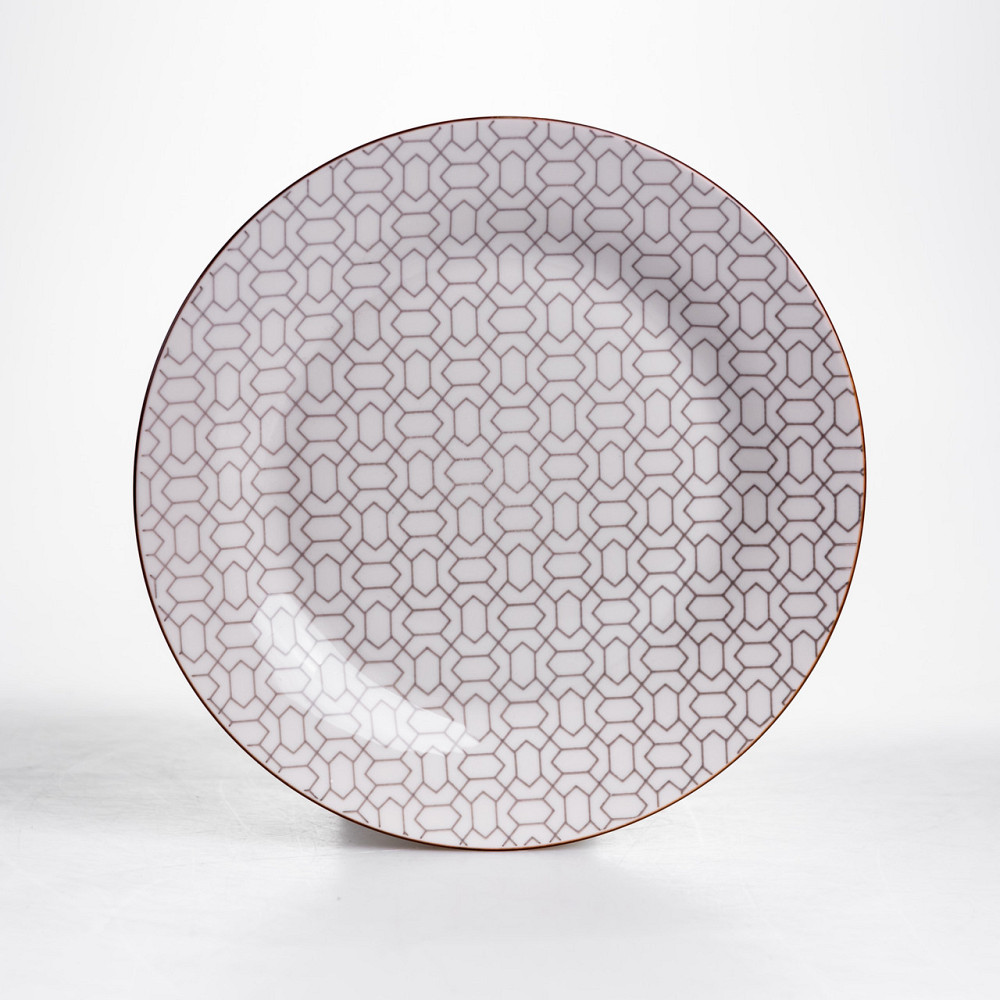 Столовий сервіз на 6 персон 24 предмети порцеляновий HP-HK-A9 Коломыя - изображение 4