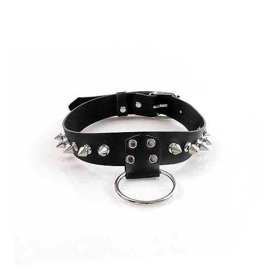 Чоловічий чокер з шипами Art of Sex - Stiles Leather and Spikes Sex Aura Київ