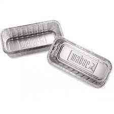 Лотки для жиру для пелетних і газових грилів Summit, Genesis II (4 та 6 пальників), 10 шт Weber 6498 Код: 008928 Рівне