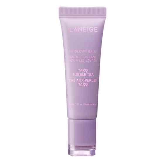 Бальзам для губ сяючий у тубі Lip Glowy Balm Tarо Bubble Teа Laneige 10 г Київ