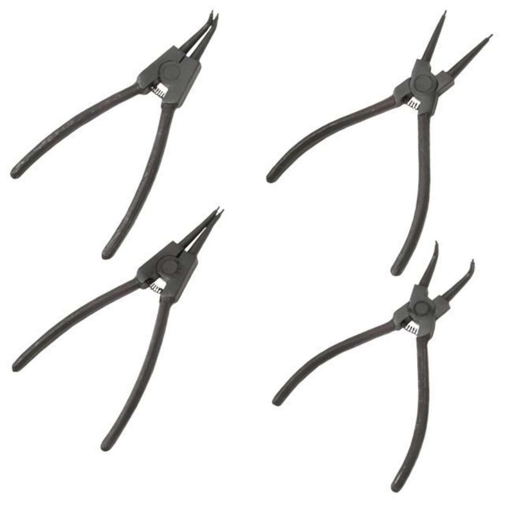 Набор щипцов (4шт) для снятия и установки стопорных колец 150 мм Мукачево - изображение 1