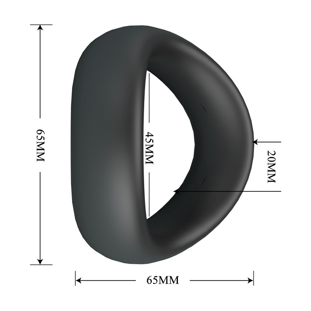 Ерекційне кільце Crazy Bull - Valen Silicone Cock Ring, BI-210230 Sex Aura Київ - фото 7