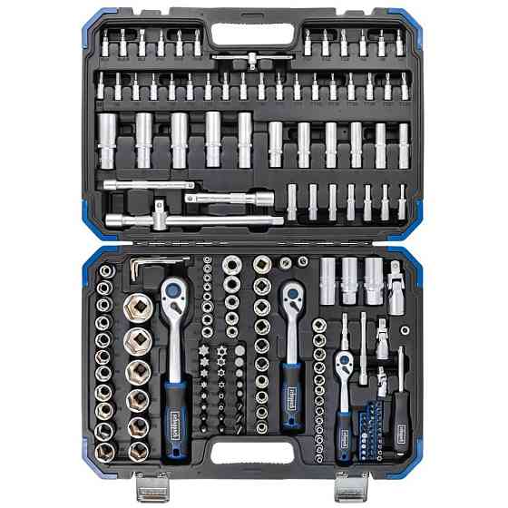 Набір інструментів, 1/2", 3/8", 1/4", 179 предметів SCHEPPACH SCH-41793-5 Одеса